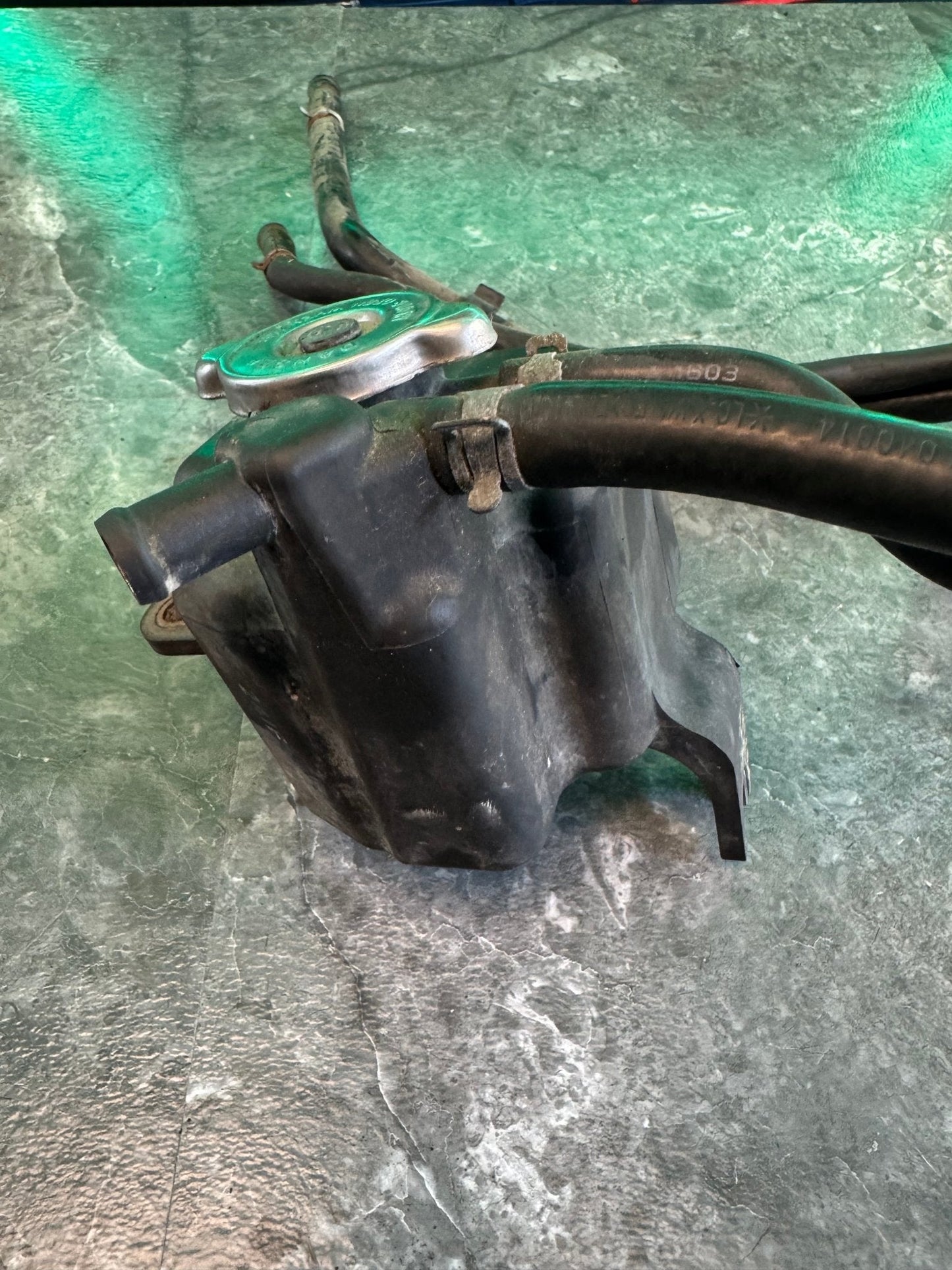 2002-2007 Subaru Impreza WRX STi OEM Coolant Reservoir Expansion Tank With Hoses