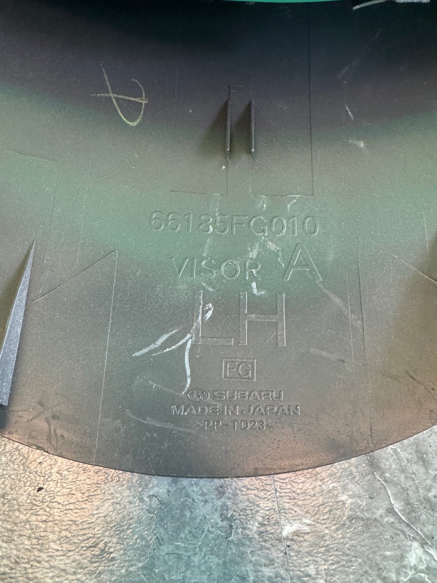 2008-2014 Subaru WRX STi OEM Instrument Gauge Cluster Trim Bezel Surround