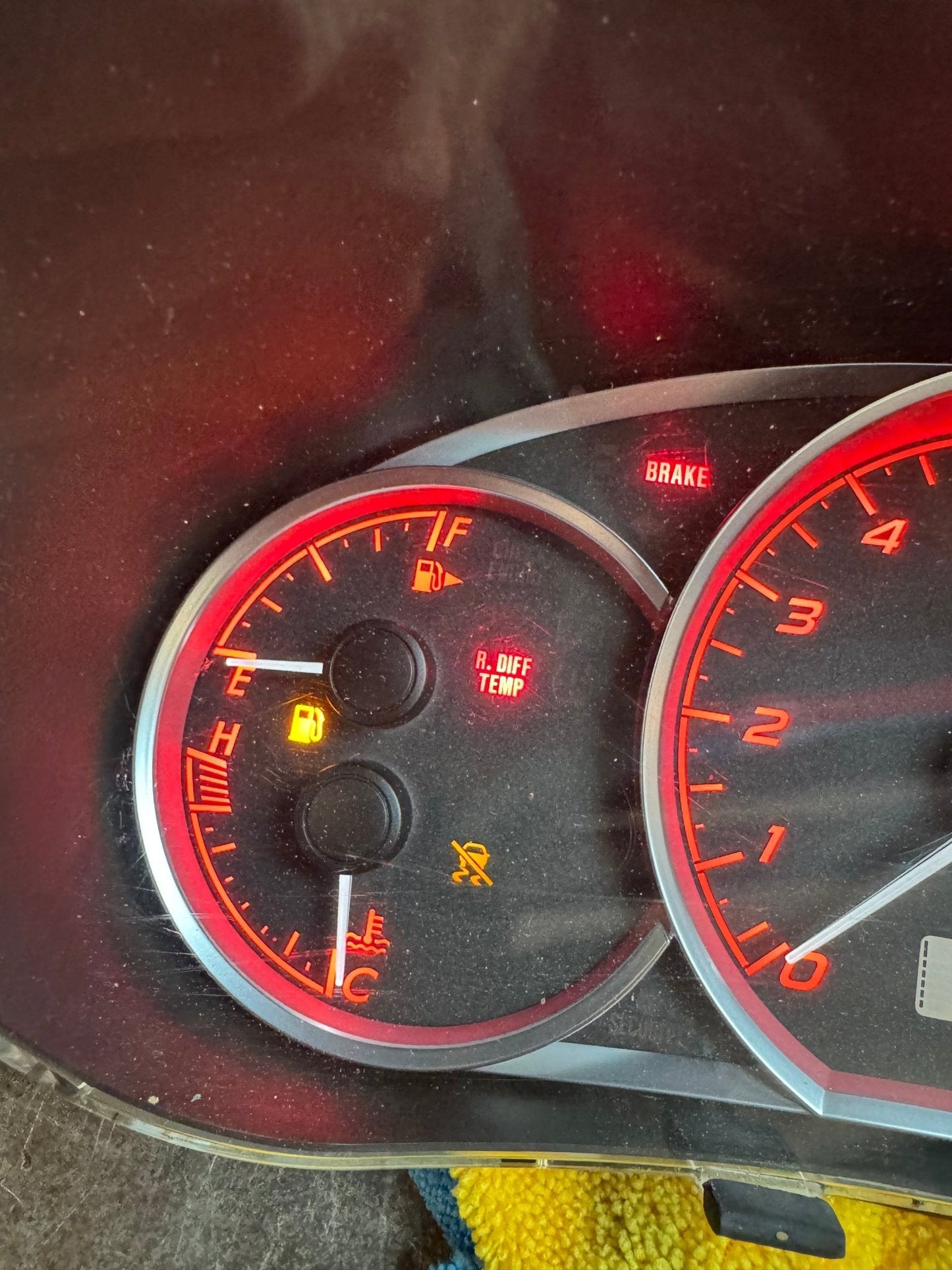 2008-2014 Subaru STi OEM Instrument Gauge Cluster Tested 162k