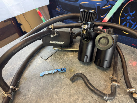 2004-2021 Subaru WRX STi Perrin AOS And Radium Dual Catch Can Setup Kit