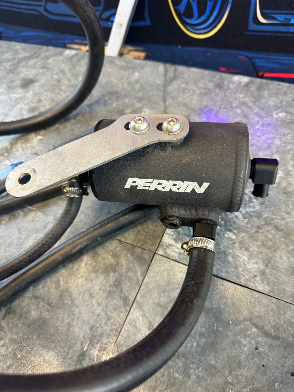 2004-2021 Subaru WRX STi Perrin AOS And Radium Dual Catch Can Setup Kit