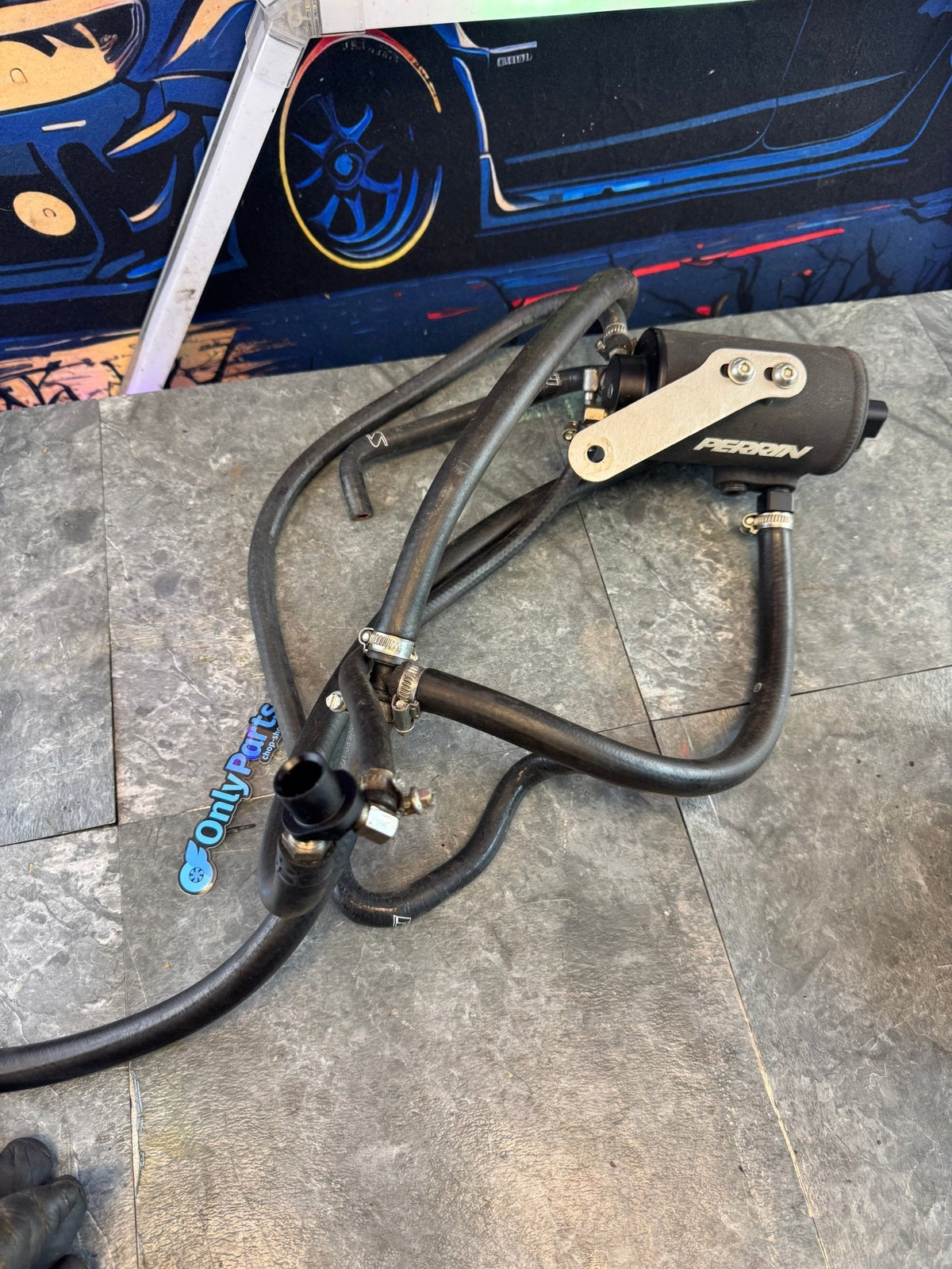 2004-2021 Subaru WRX STi Perrin AOS And Radium Dual Catch Can Setup Kit