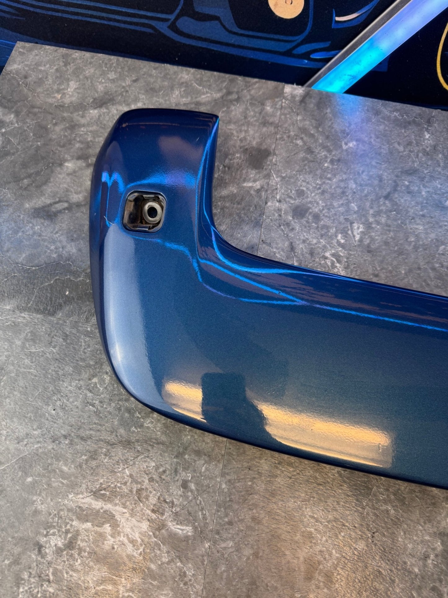 2002-2007 Subaru WRX OEM Wagon Spoiler Wing Assembly Custom Painted (Strut Wall)