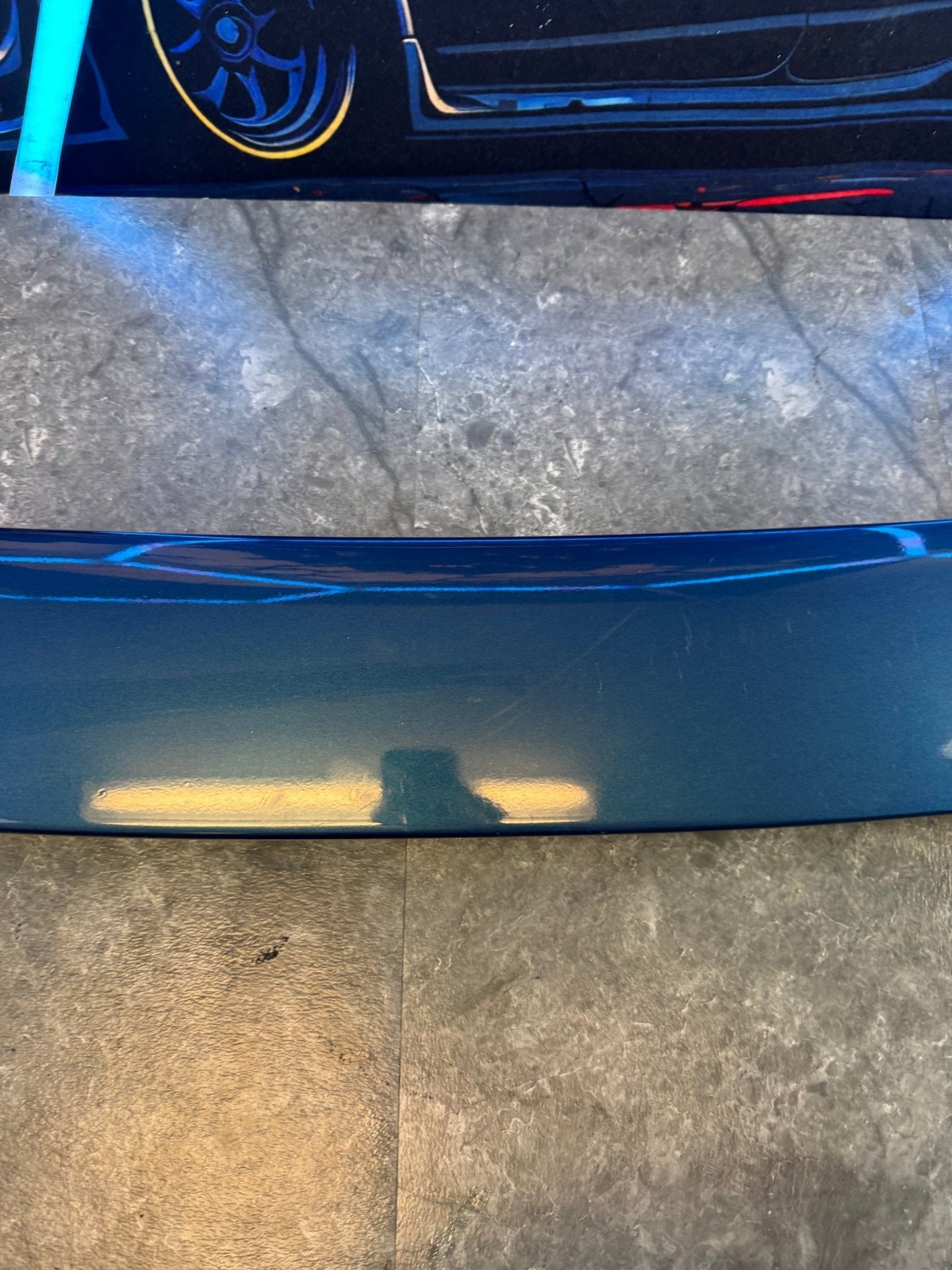 2002-2007 Subaru WRX OEM Wagon Spoiler Wing Assembly Custom Painted (Strut Wall)