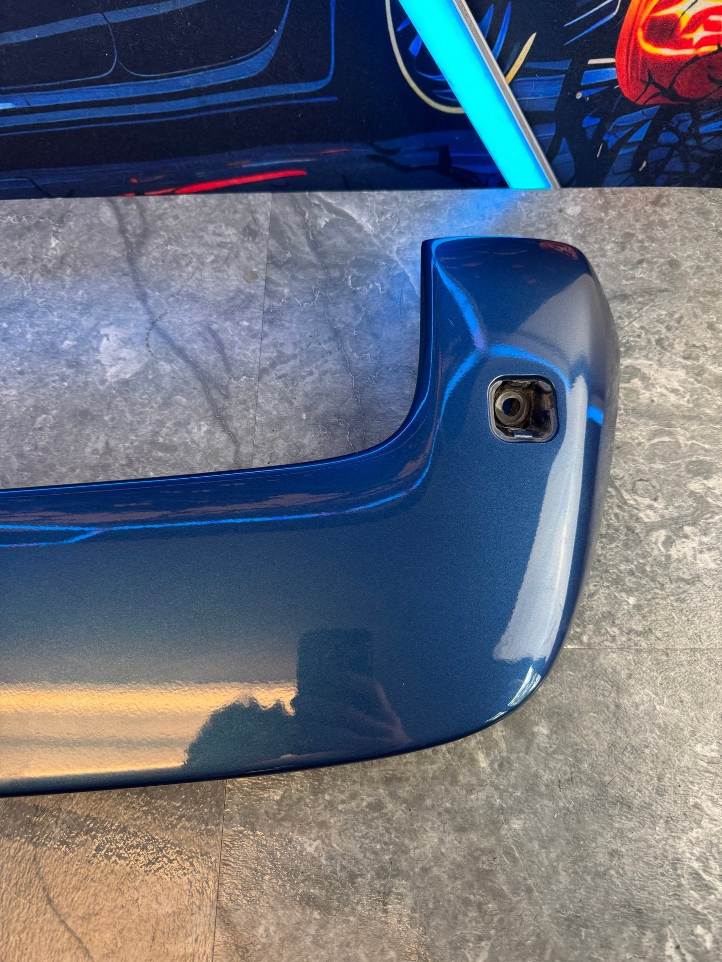 2002-2007 Subaru WRX OEM Wagon Spoiler Wing Assembly Custom Painted (Strut Wall)