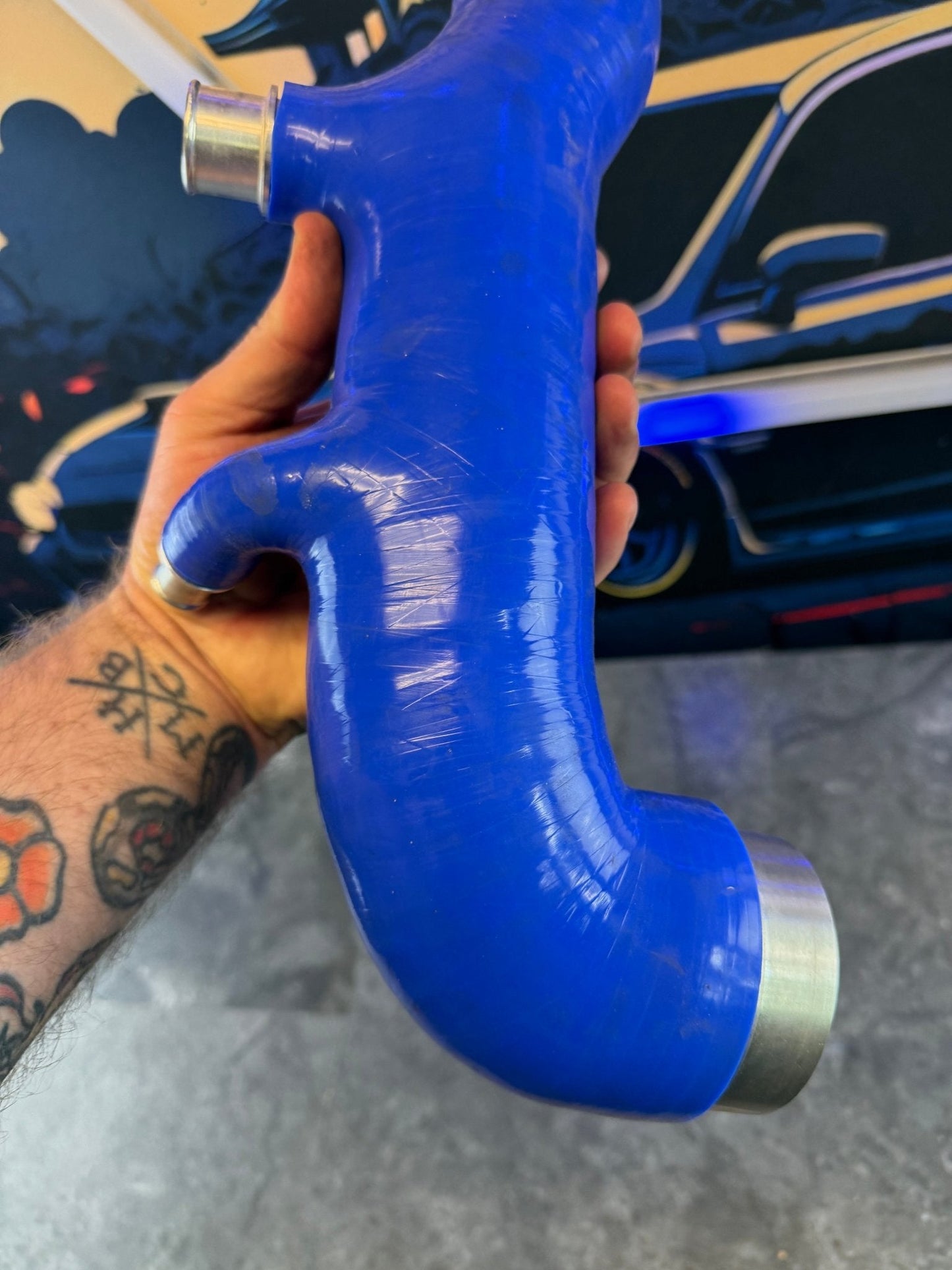2008-2021 Subaru WRX STi Tomei Silicone Turbo Inlet Hose