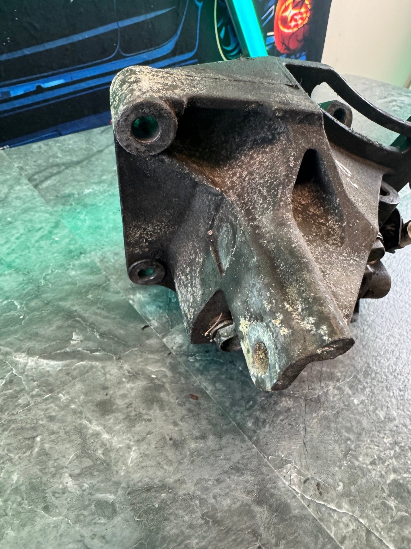 2004-2007 Subaru Impreza WRX STi OEM Power Steering Pump Mount