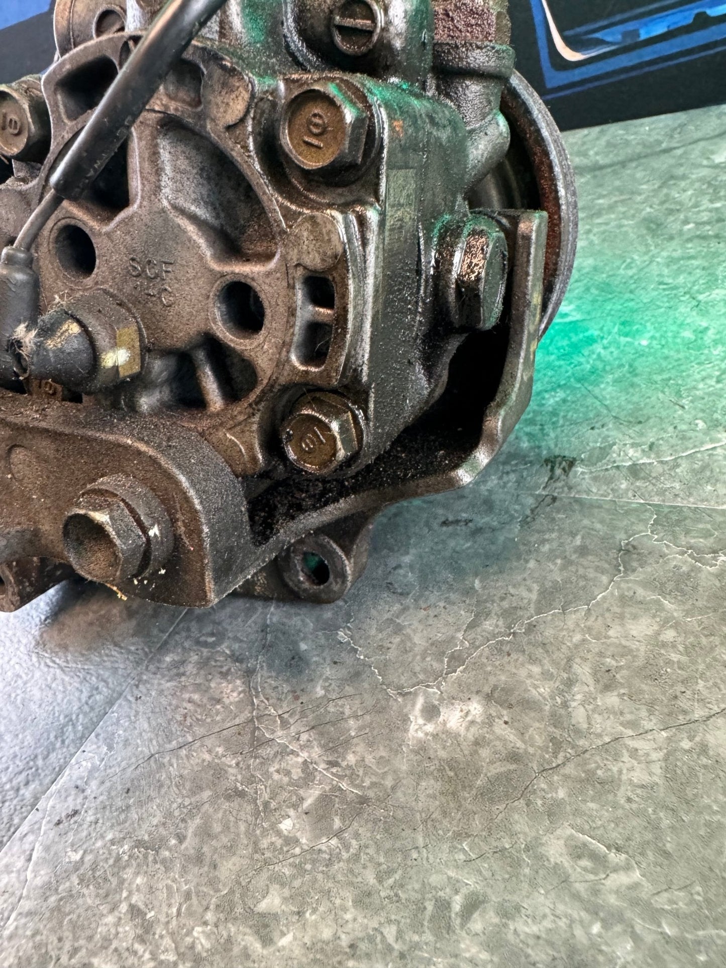 2004-2007 Subaru Impreza WRX STi OEM Power Steering Pump Mount