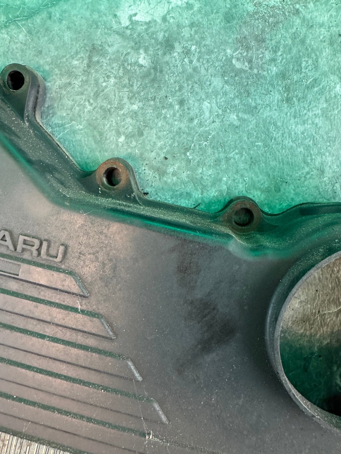 2002-2021 Subaru WRX STi OEM Center Engine Timing Cover Front Cover Belt