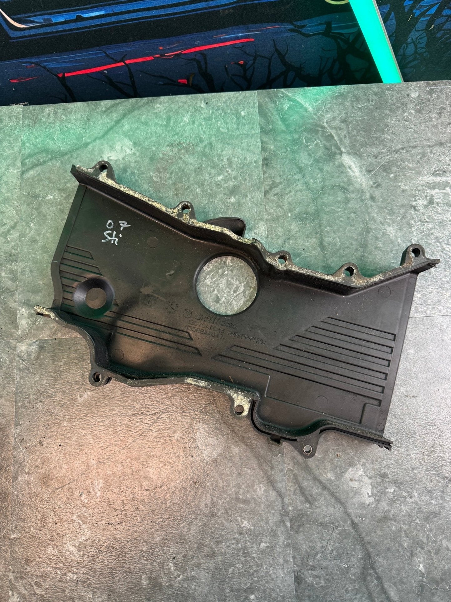 2002-2021 Subaru WRX STi OEM Center Engine Timing Cover Front Cover Belt