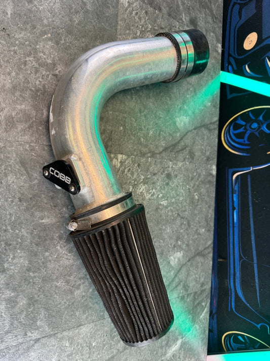 Subaru Cold Air Intake With Filter 3 Inch Inlet With Cobb MAF Block Off Plate