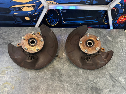2008-2014 Subaru WRX STi OEM Front Knuckle Spindle Hub Assembly RH LH Pair