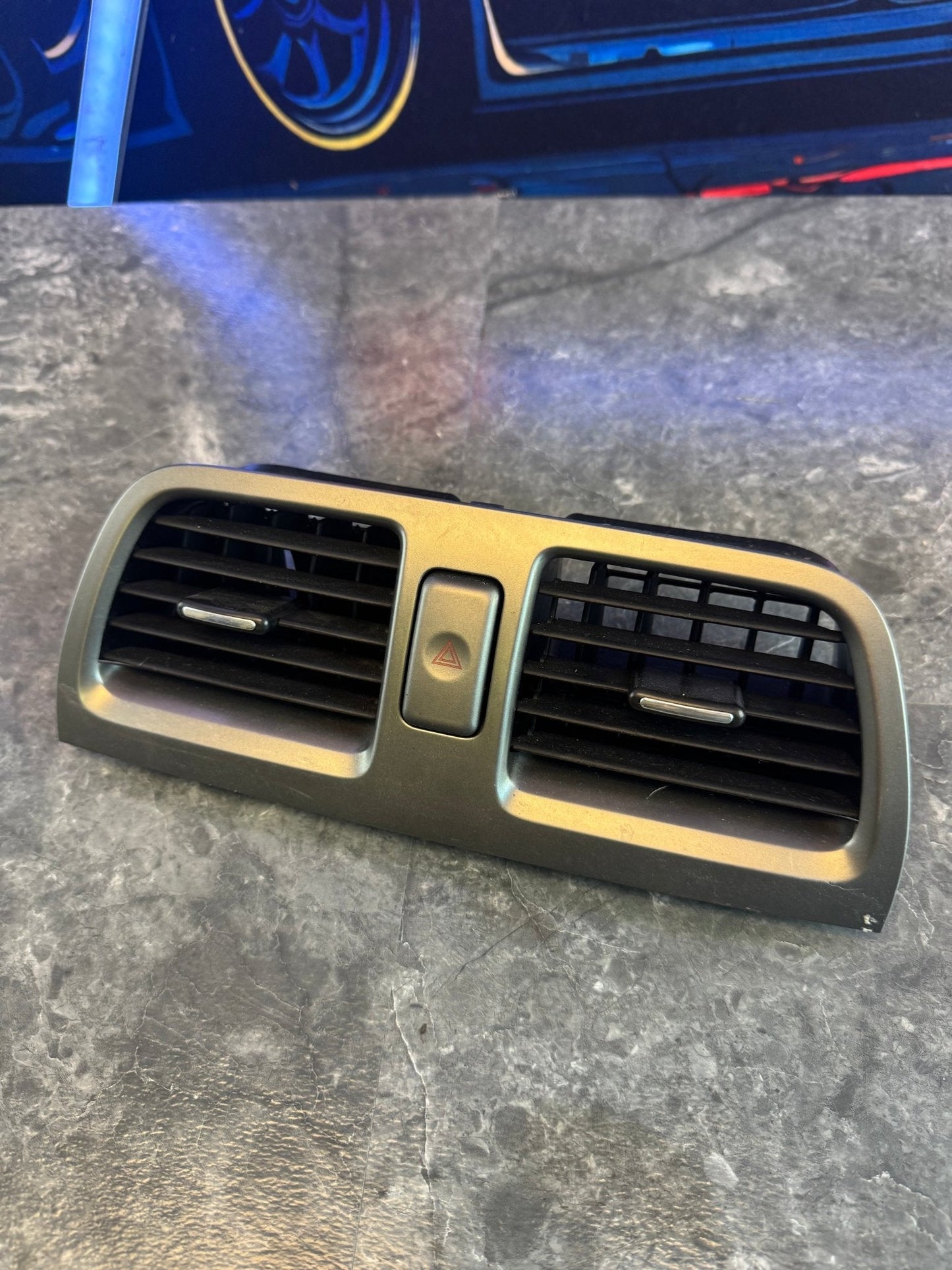 2005-2007 Subaru WRX STi OEM Center Console Upper Vent Assembly Trim