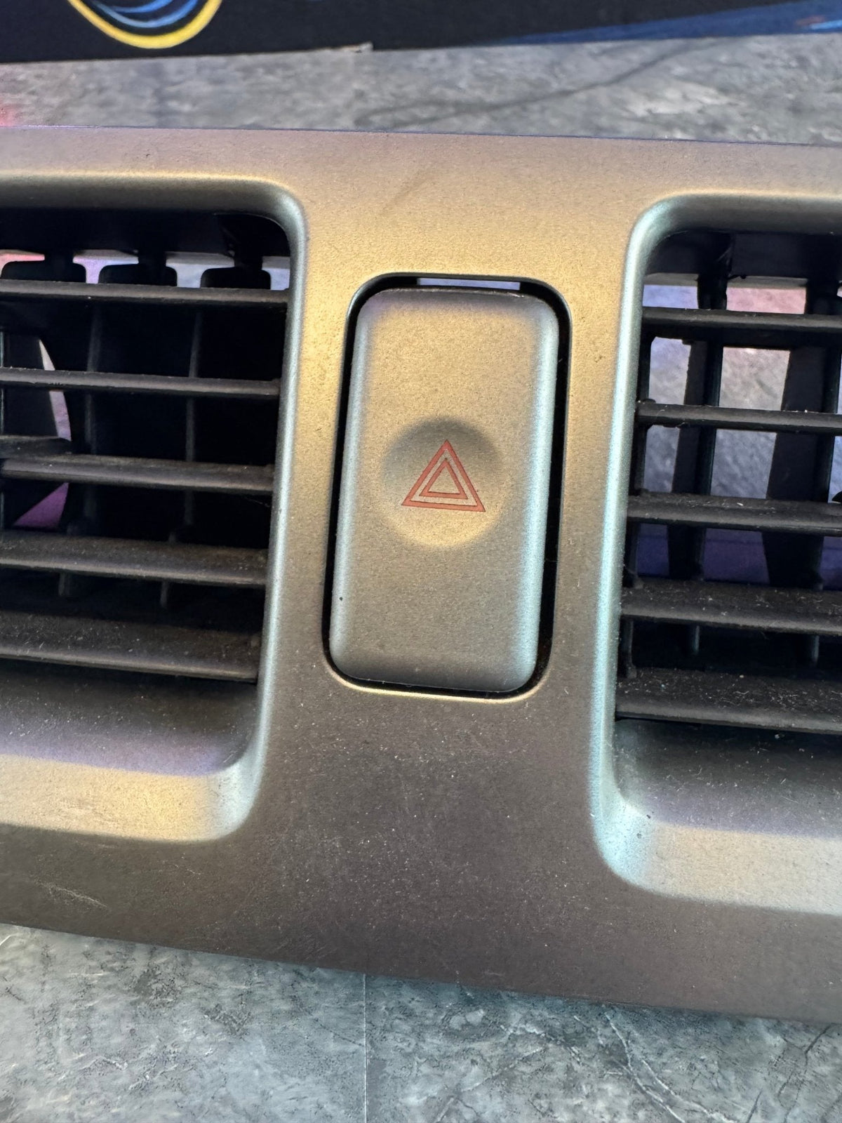 2005-2007 Subaru WRX STi OEM Center Console Upper Vent Assembly Trim
