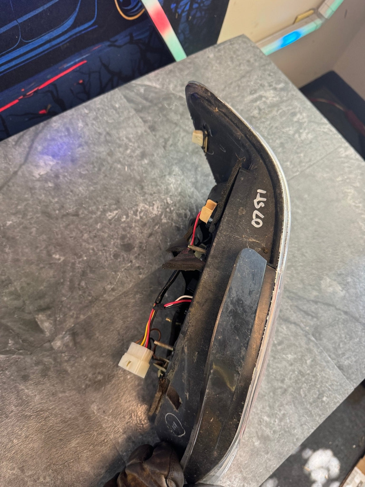 2006-2007 Subaru WRX STi OEM Rear Passenger Side Tail Light Assembly Sedan