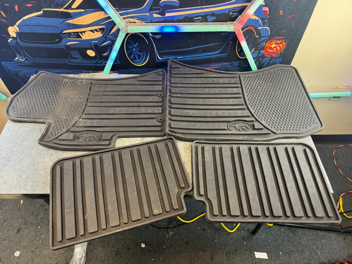 2008-2014 Subaru Impreza / WRX / STi OEM All Weather Floor Mats Set