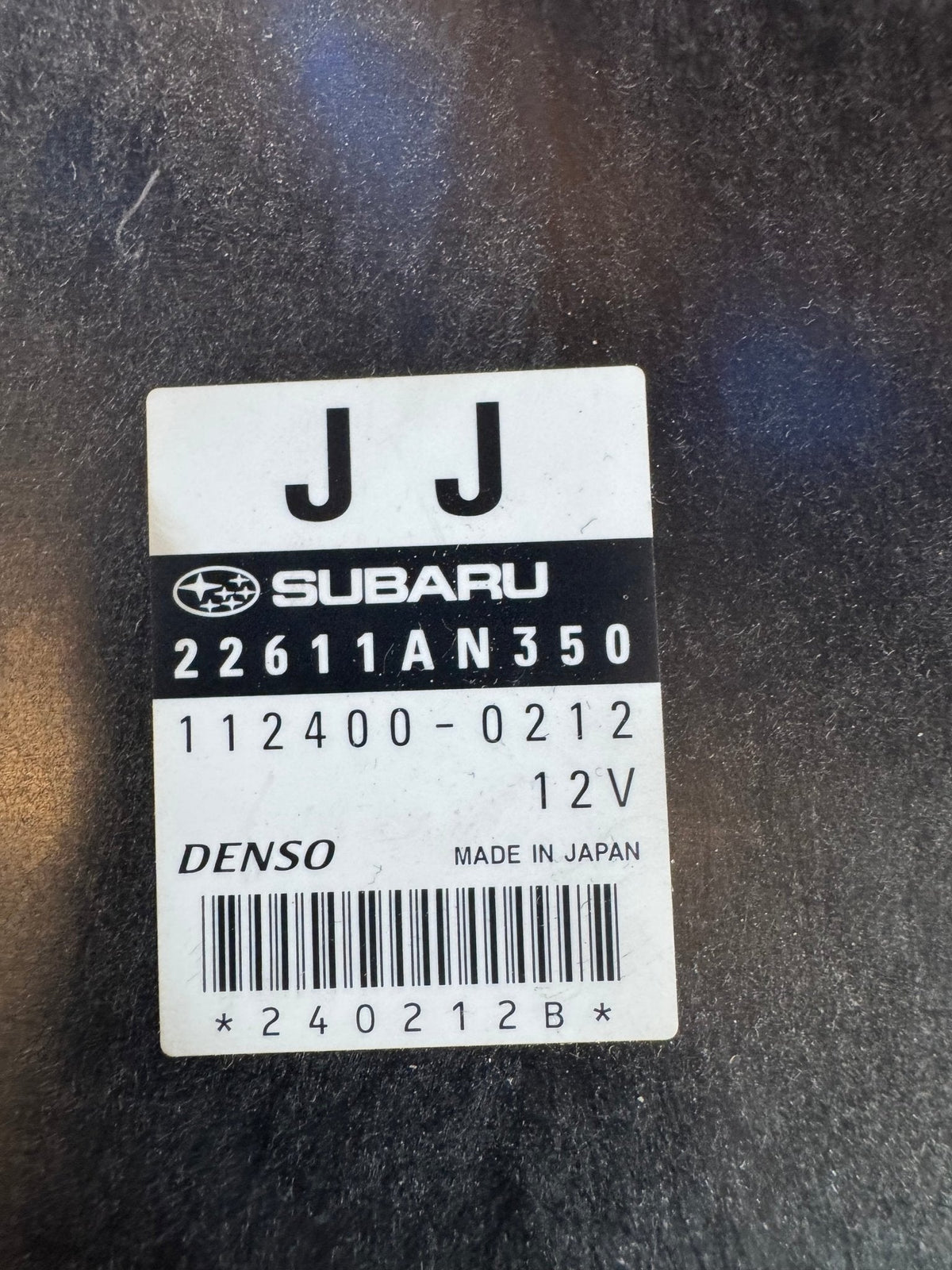 2008 Subaru Impreza WRX STi Engine Control Module Unit ECU 22611AN350