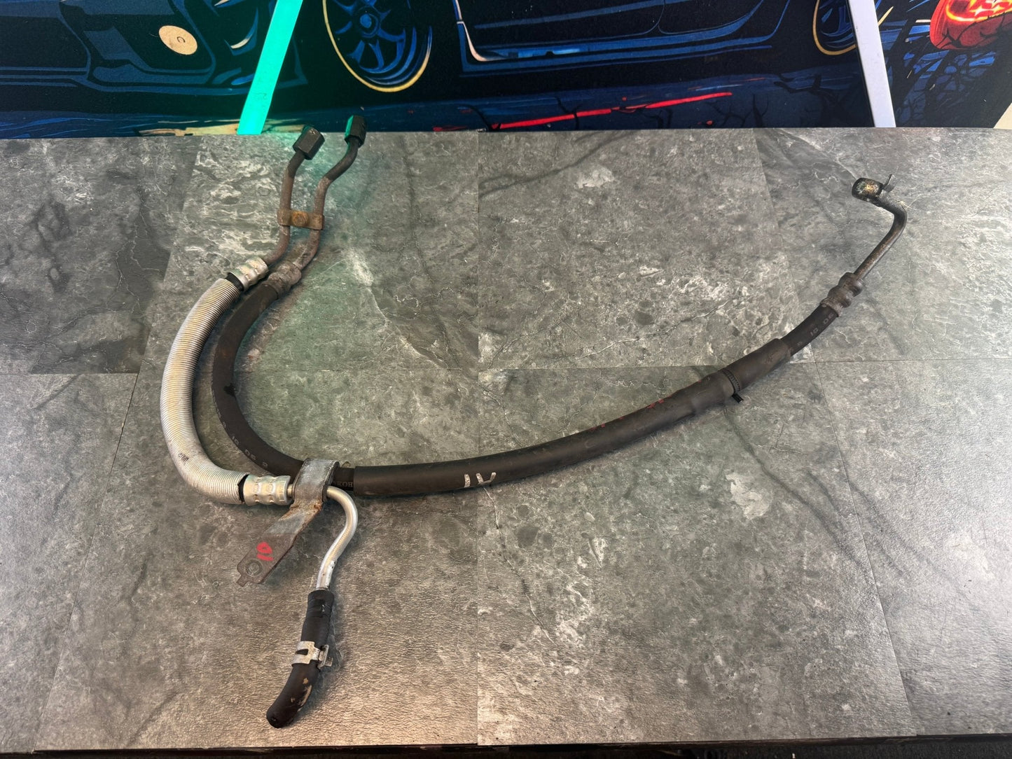 2008-2014 Subaru Impreza WRX STi Power Steering Rack & Pinion High Pressure Lines Hoses