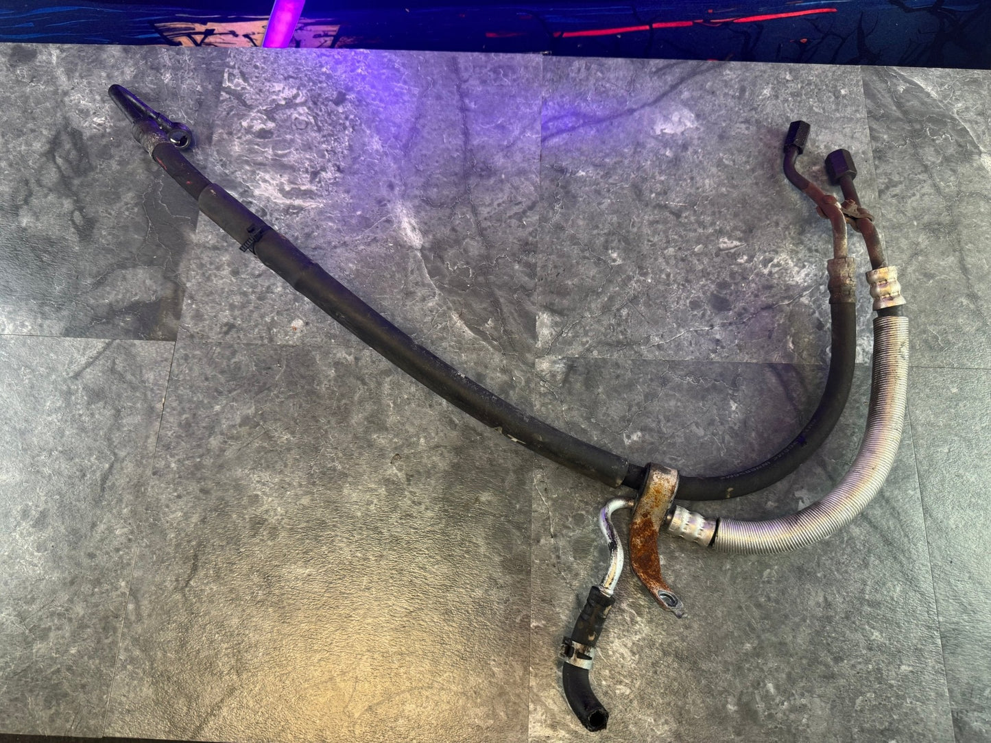 2008-2014 Subaru Impreza WRX STi Power Steering Rack & Pinion High Pressure Lines Hoses