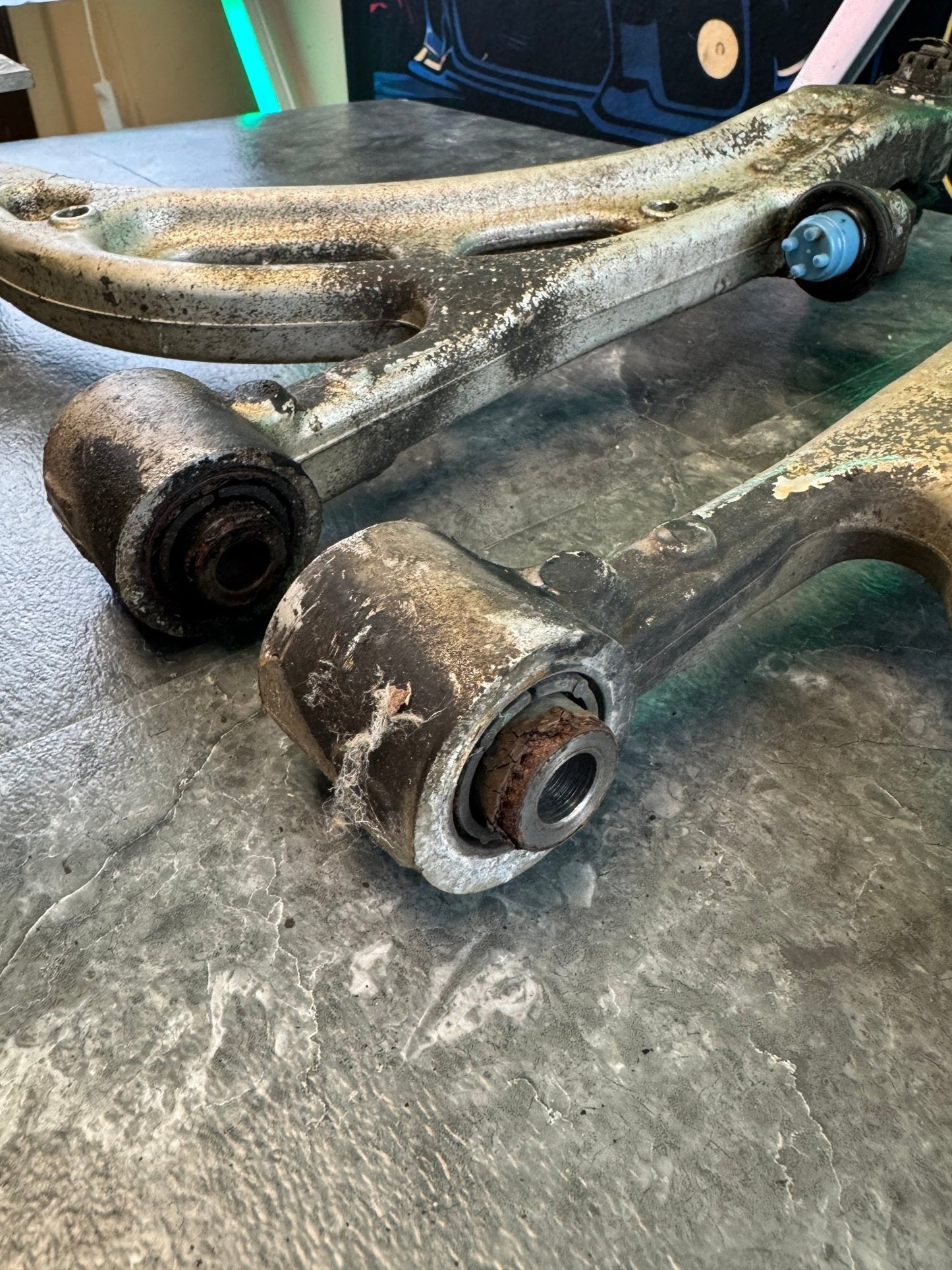 2004-2006 Subaru WRX STi OEM Aluminum Control Arms Pair Set Of 2