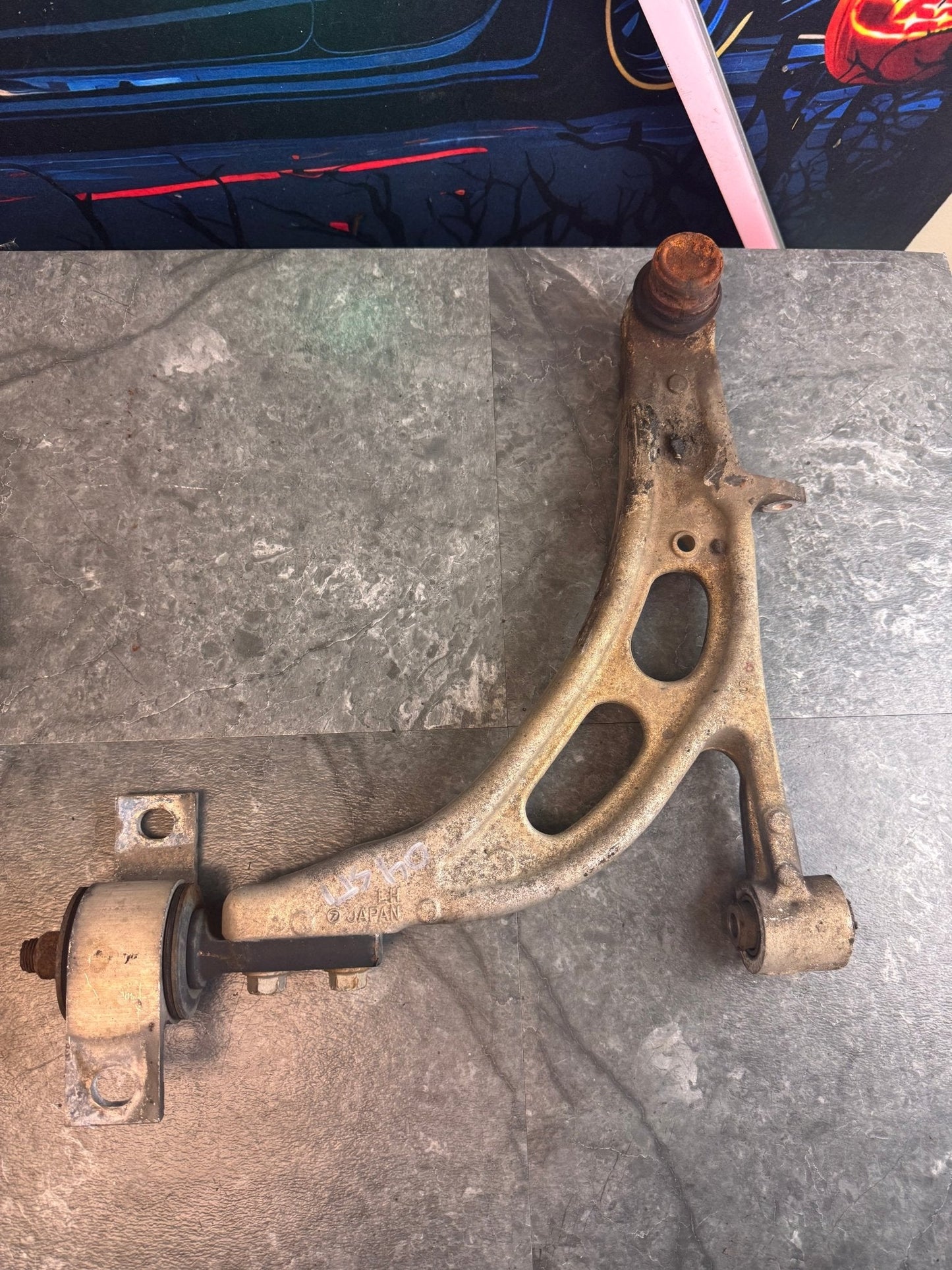 2004-2006 Subaru WRX STi OEM Aluminum Control Arms Pair Set Of 2