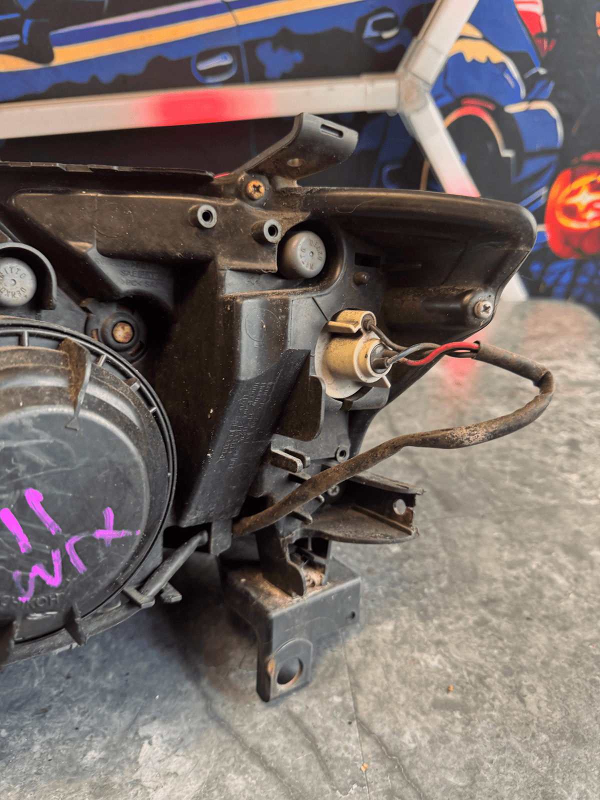 2008-2014 Subaru Impreza WRX STi OEM LH Driver Side Headlight Assembly HID