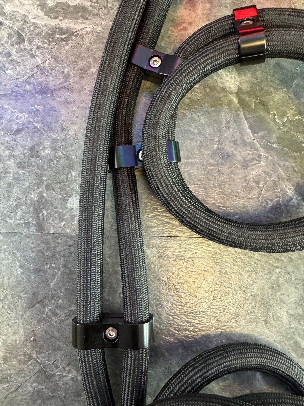 2015-2021 Subaru STi Under Car Shielded Fuel Lines Used With Surge Tank