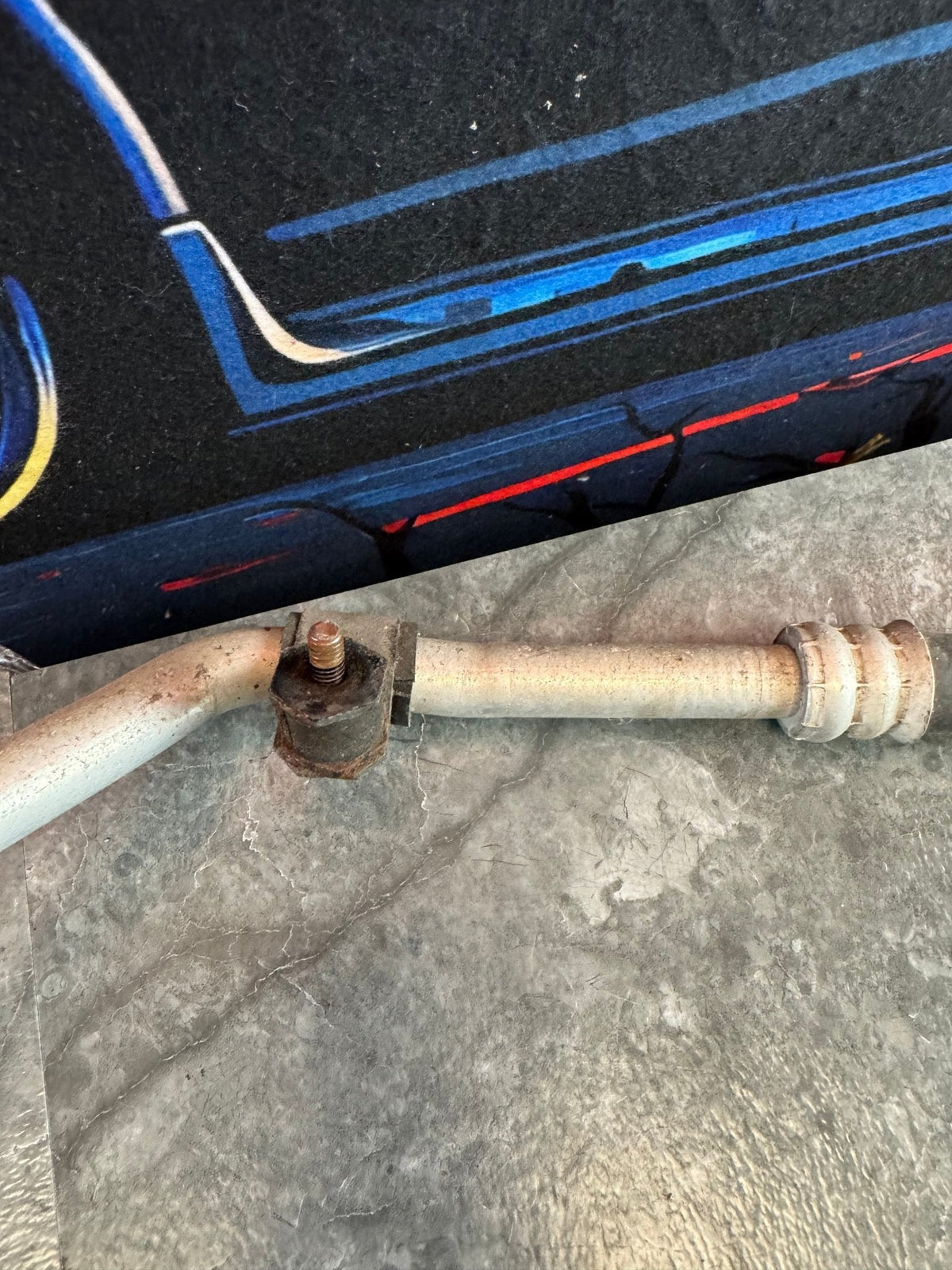 2003-2007 Subaru WRX / 2004-2007 Subaru STI OEM Low Pressure AC Hose Line