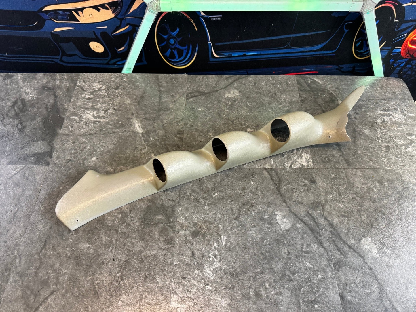 2002-2007 Subaru Impreza WRX STi A-Pillar Triple Gauge Pod LH Pillar Trim Tan