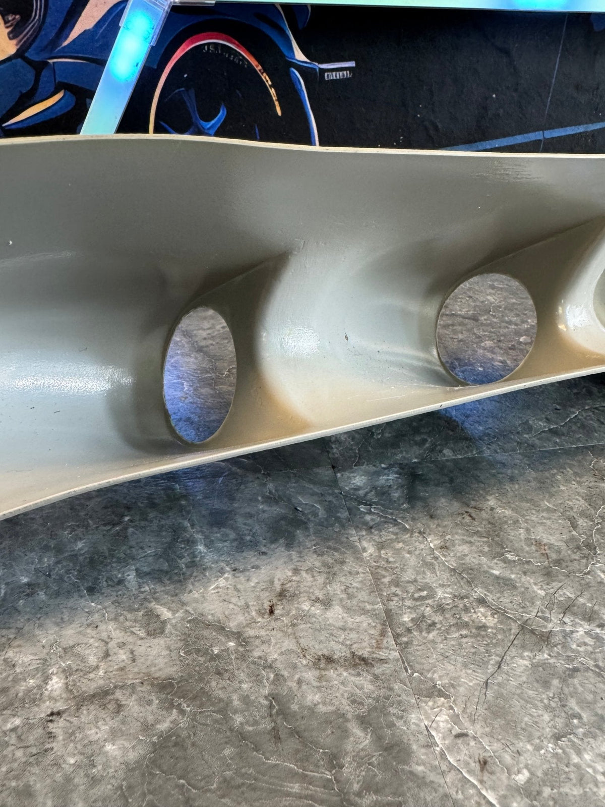 2002-2007 Subaru Impreza WRX STi A-Pillar Triple Gauge Pod LH Pillar Trim Tan