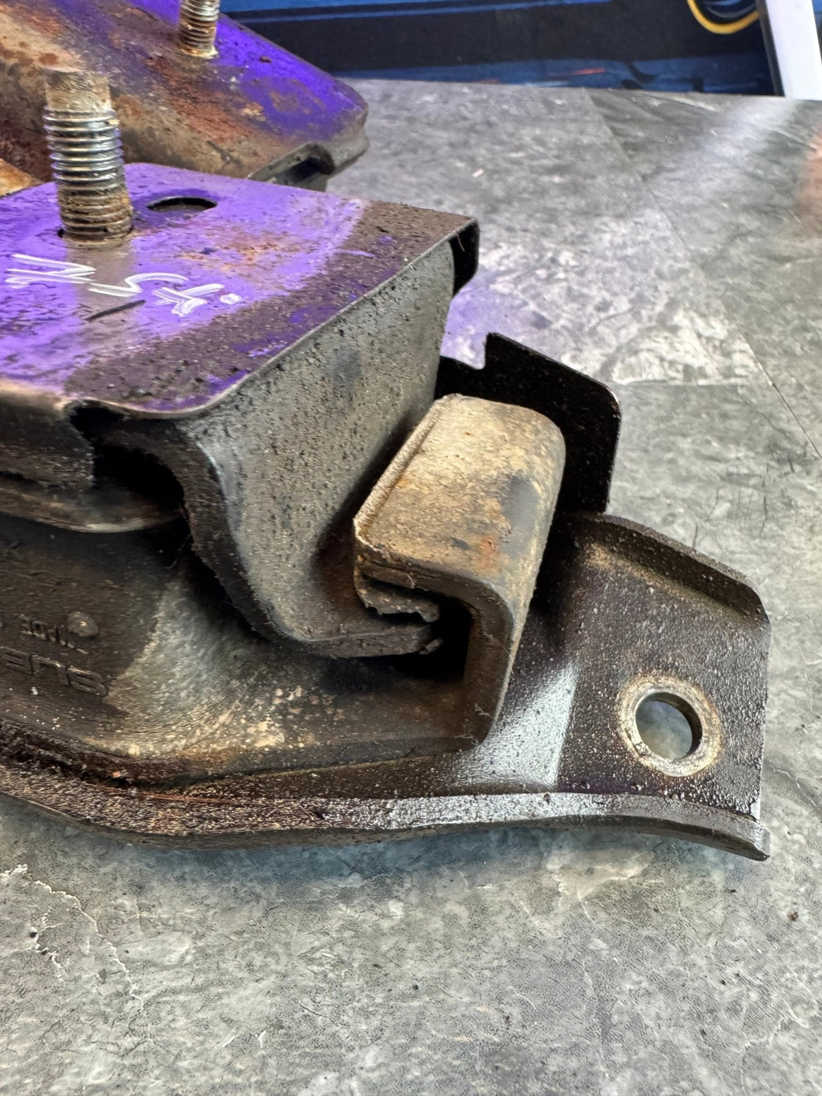 2002-2021 Subaru WRX STi OEM Engine Mount Set With Plates Brackets
