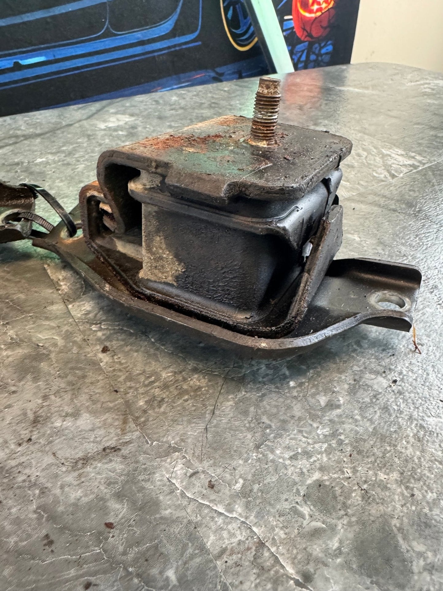2002-2021 Subaru WRX STi OEM Engine Mount Set With Plates Brackets