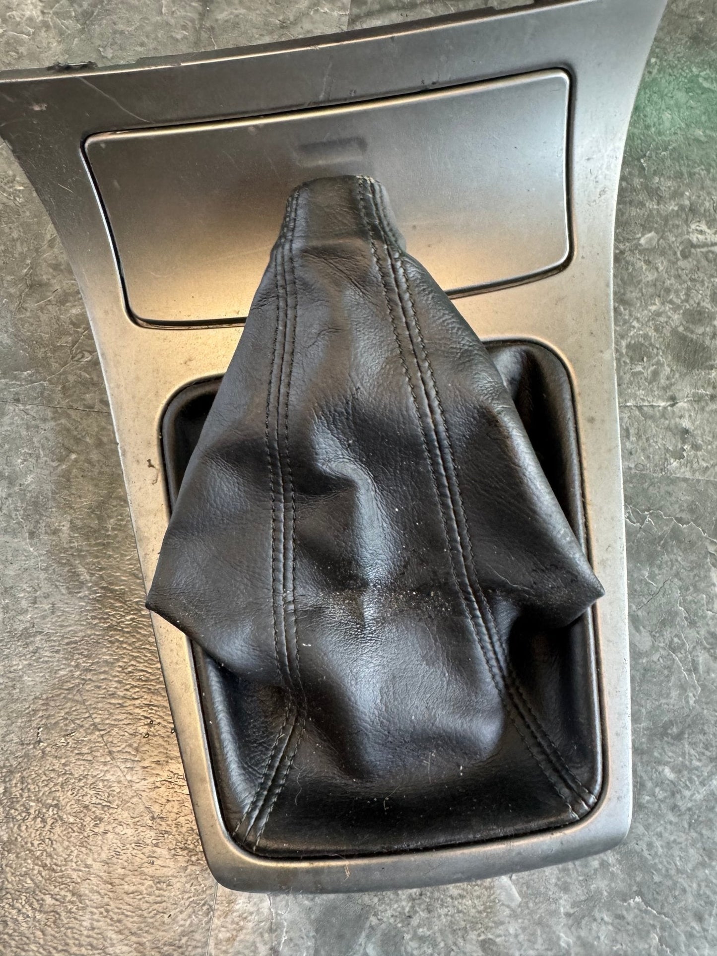 2005-2007 Subaru WRX OEM Center Console Shifter Trim Boot Bezel Surround Trim Manual Transmission