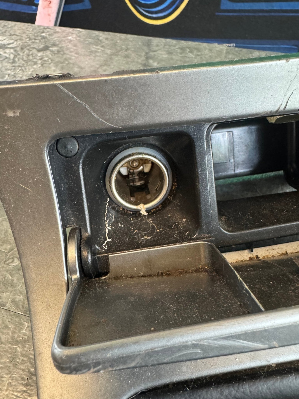 2005-2007 Subaru WRX OEM Center Console Shifter Trim Boot Bezel Surround Trim Manual Transmission
