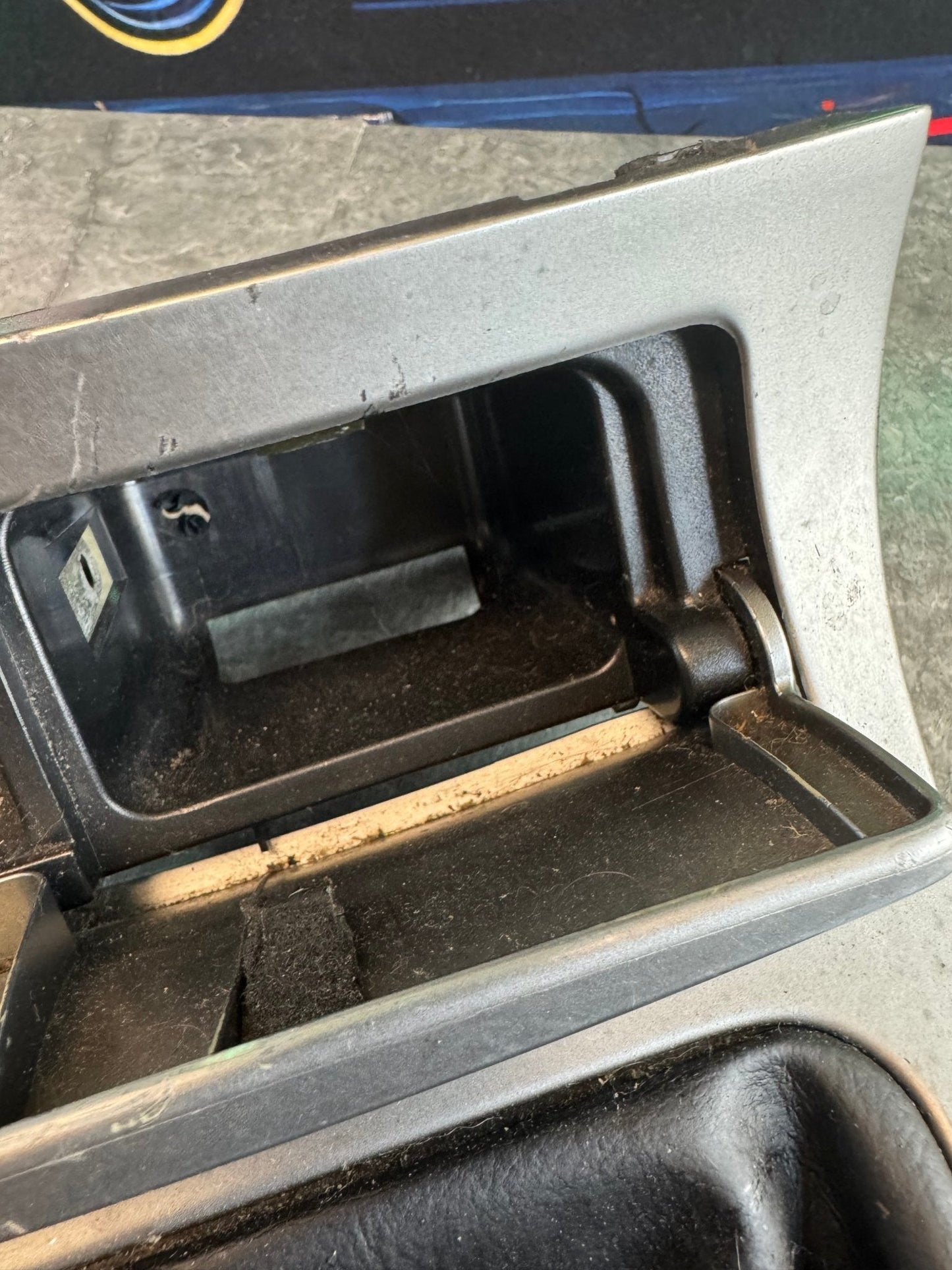 2005-2007 Subaru WRX OEM Center Console Shifter Trim Boot Bezel Surround Trim Manual Transmission