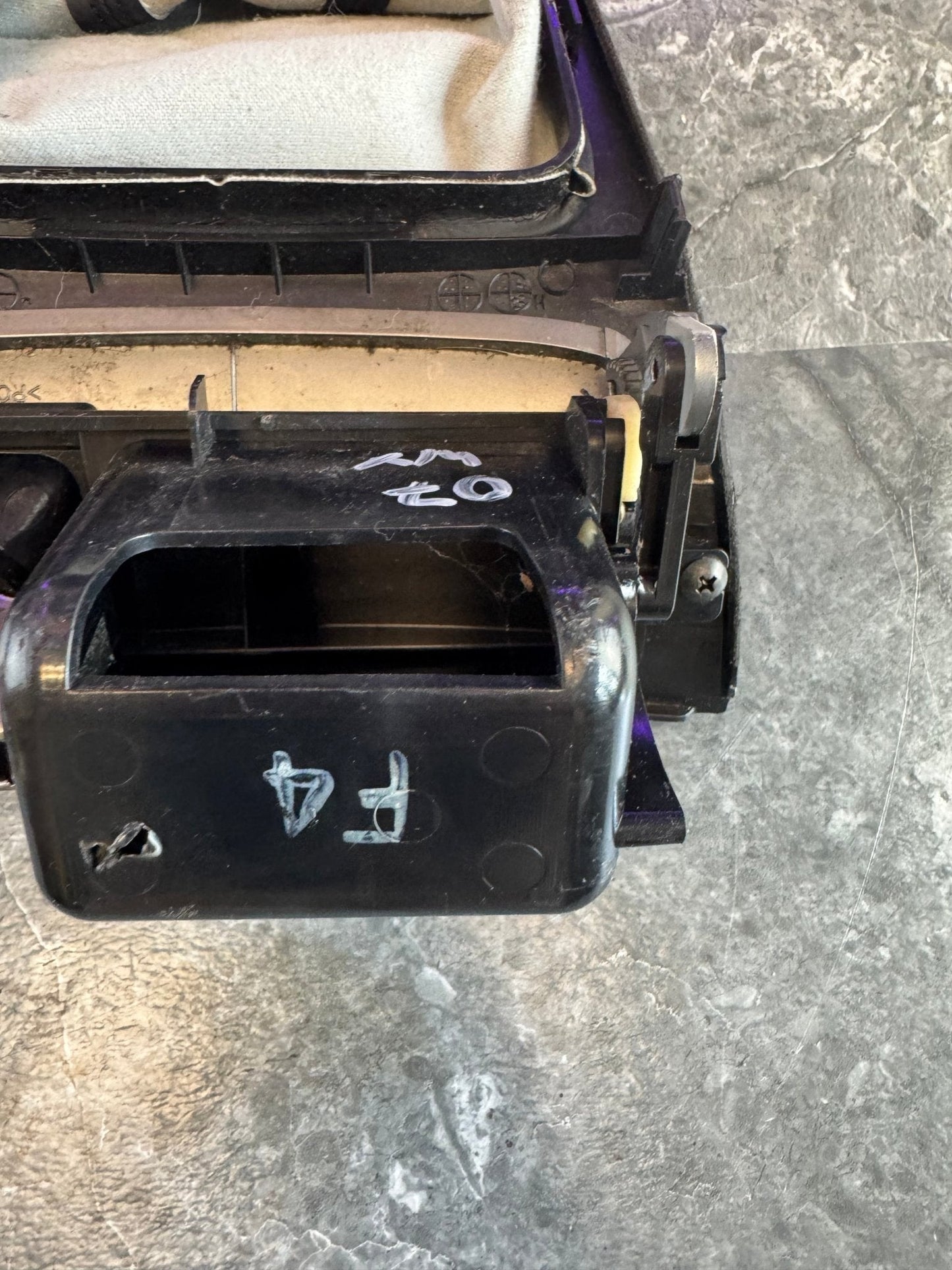 2005-2007 Subaru WRX OEM Center Console Shifter Trim Boot Bezel Surround Trim Manual Transmission