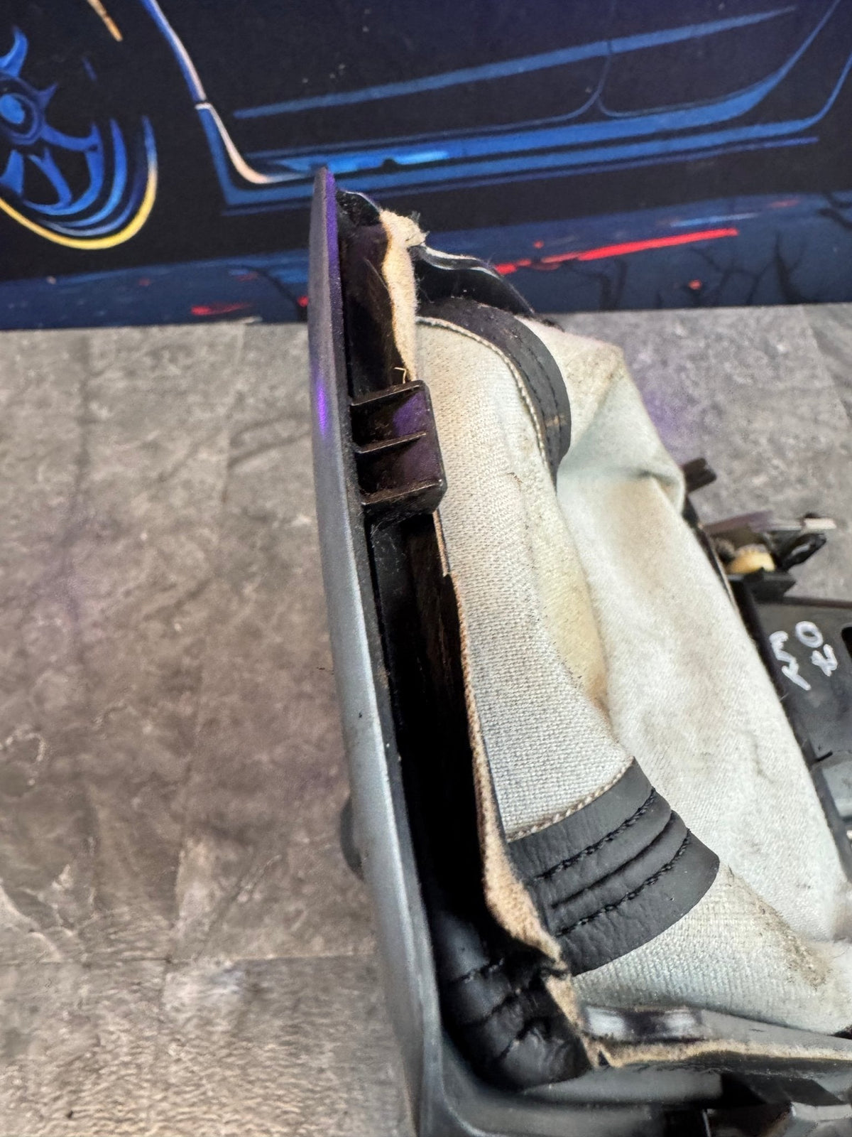 2005-2007 Subaru WRX OEM Center Console Shifter Trim Boot Bezel Surround Trim Manual Transmission