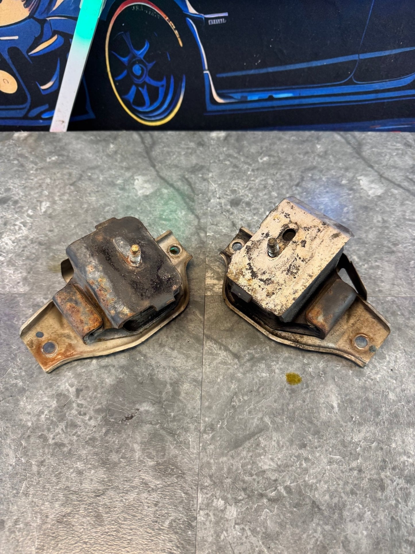 2002-2021 Subaru WRX STi OEM Engine Mount Set /
