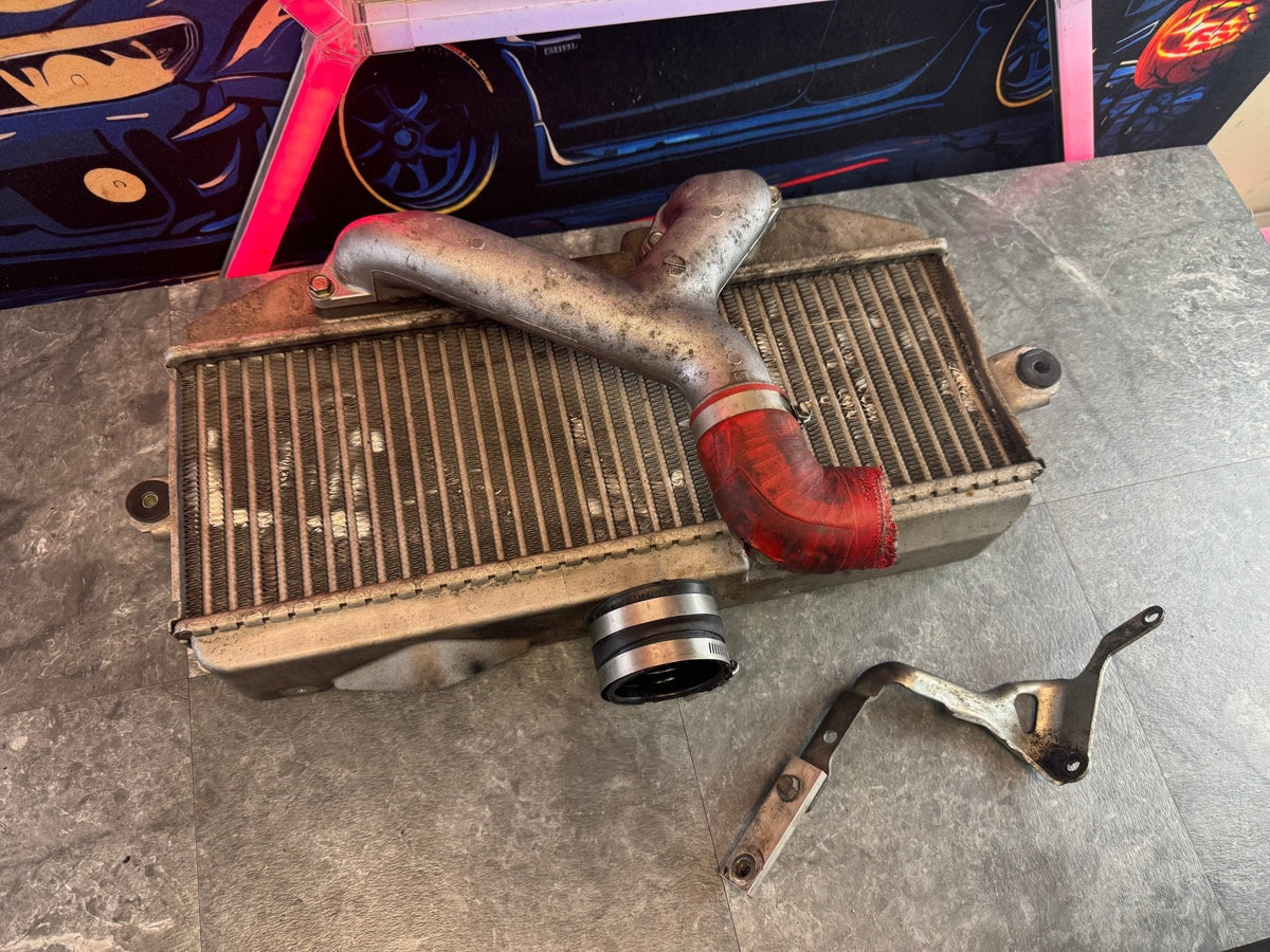 2015-2021 Subaru Impreza WRX STI OEM Top Mount Intercooler Assembly TMIC With Bracket For 02-07