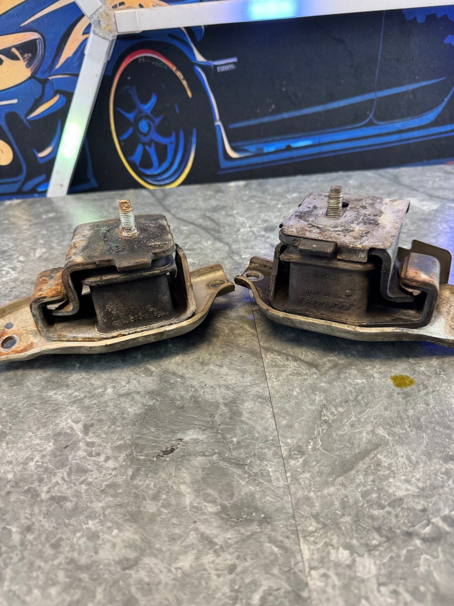 2002-2021 Subaru WRX STi OEM Engine Mount Set /