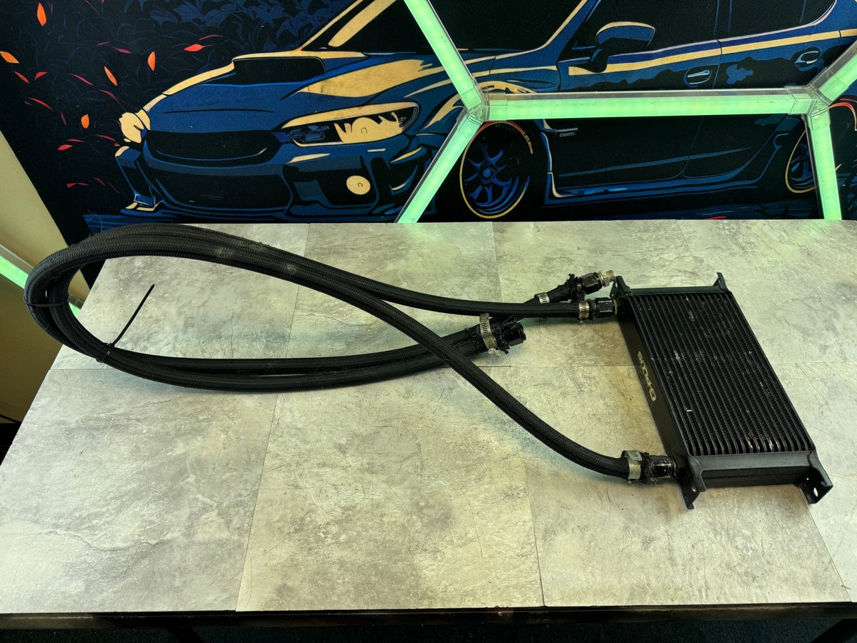 2004-2021 Subaru WRX STi G-Plus Oil Cooler Kit Fittings Lines Hoses Assembly