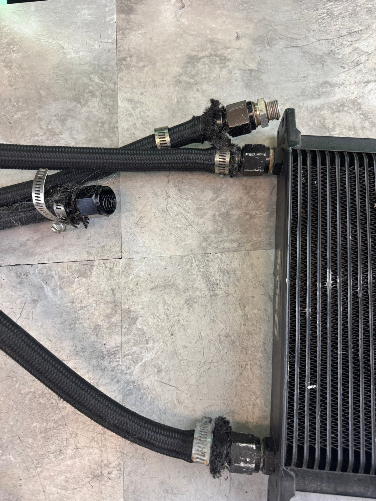 2004-2021 Subaru WRX STi G-Plus Oil Cooler Kit Fittings Lines Hoses Assembly