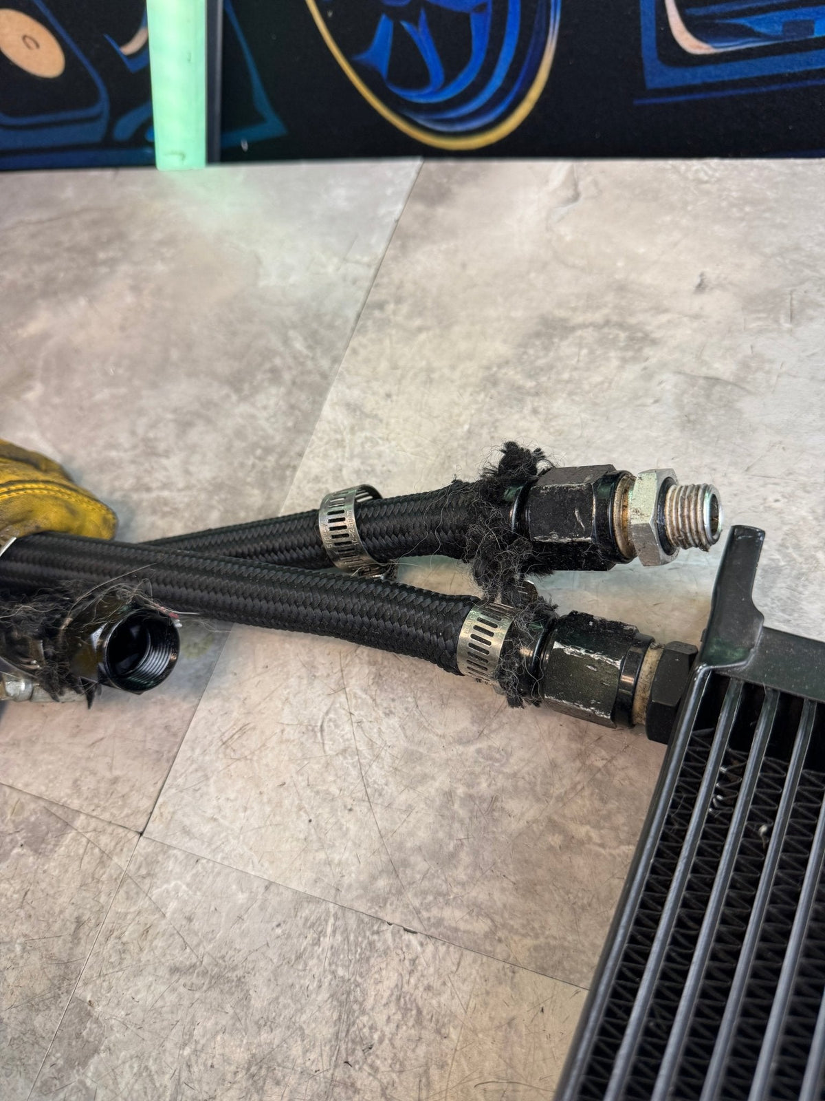 2004-2021 Subaru WRX STi G-Plus Oil Cooler Kit Fittings Lines Hoses Assembly