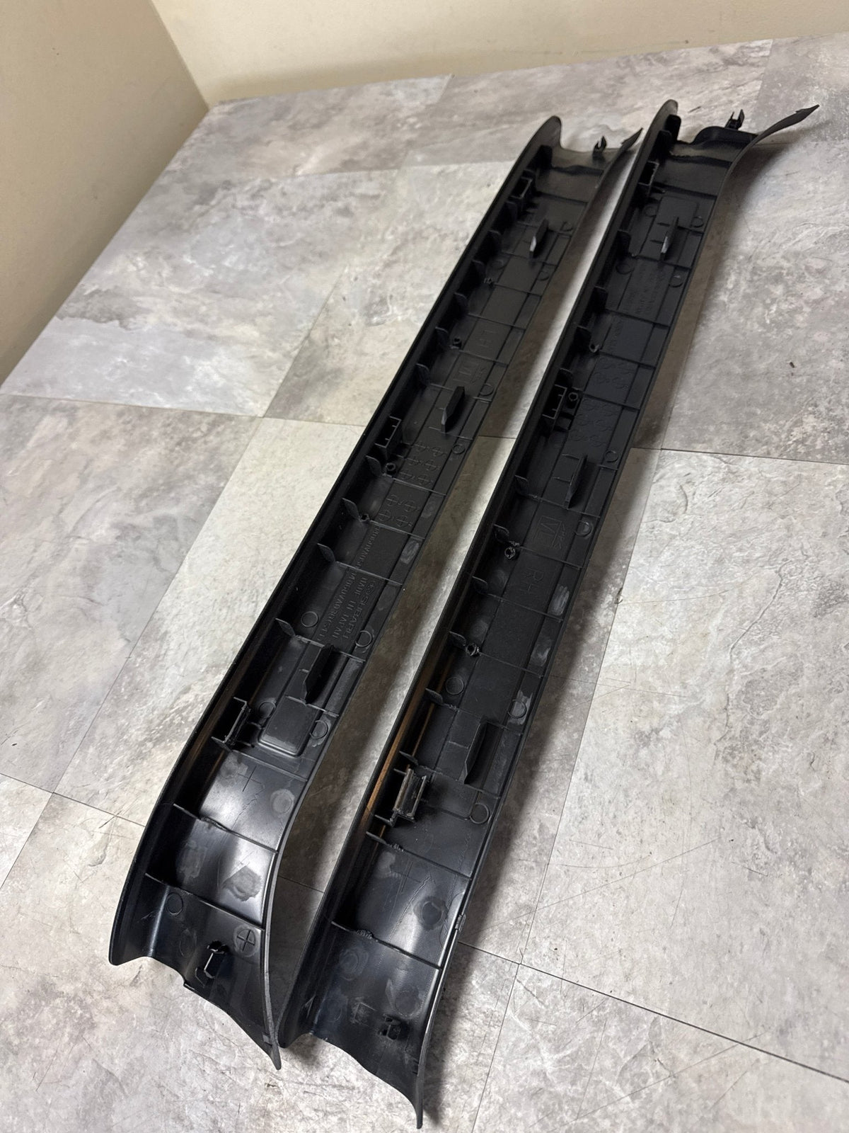 2015-2021 Subaru WRX STi Front OEM Door Sill Trim Set (2)