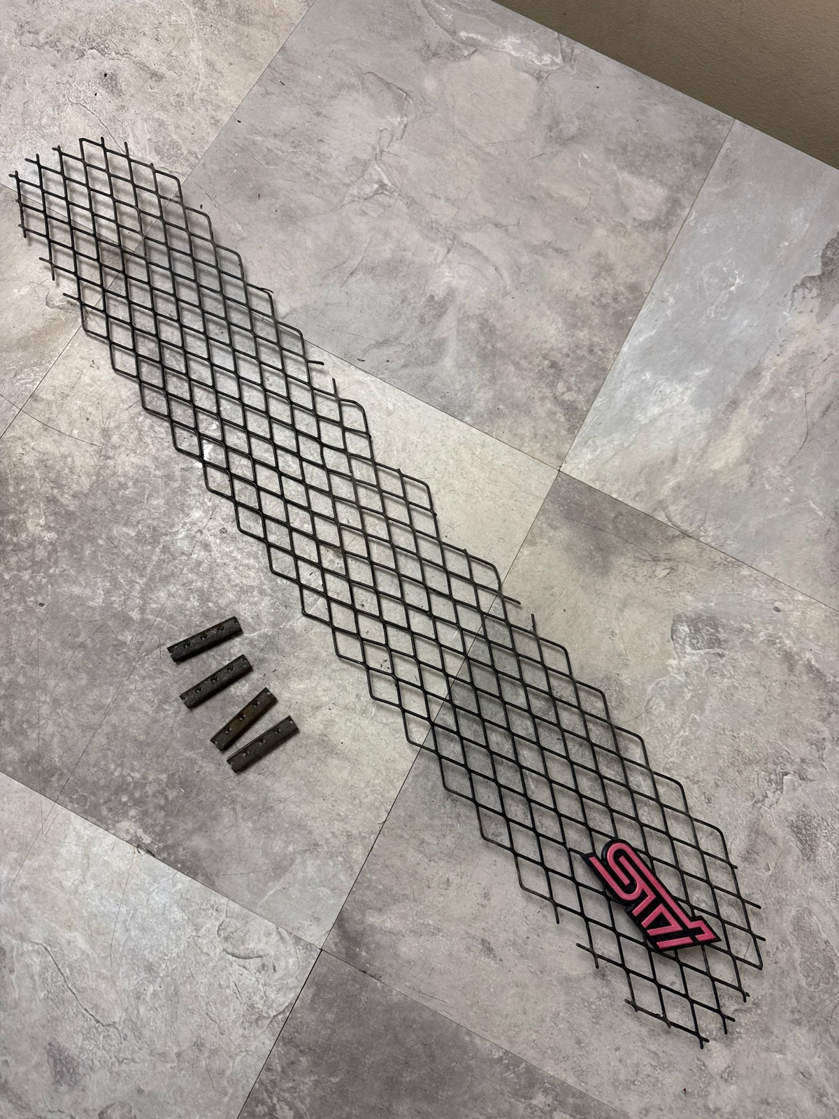 2004-2005 Subaru Impreza WRX STi OEM Grille Mesh w/ Emblem