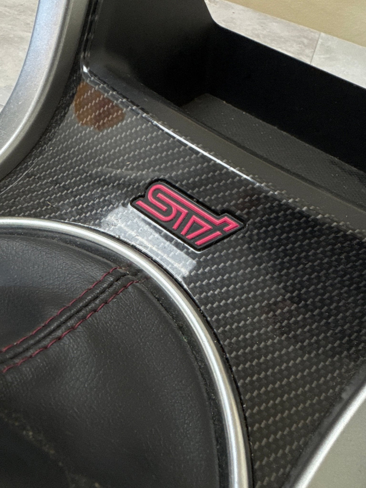 2015-2021 Subaru WRX STi Manual OEM Shifter Trim SMALL HOLE