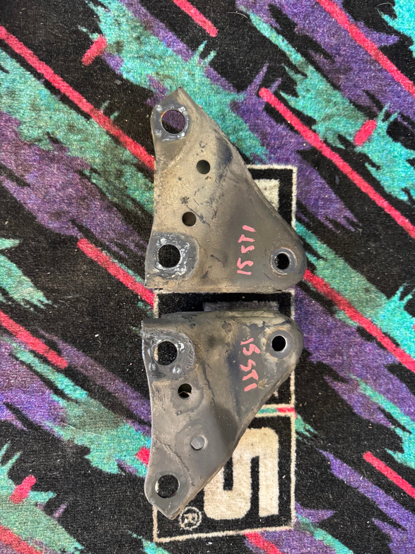 2015-2019 Subaru WRX STi Subframe OEM Bracket LH And LH Side Pair