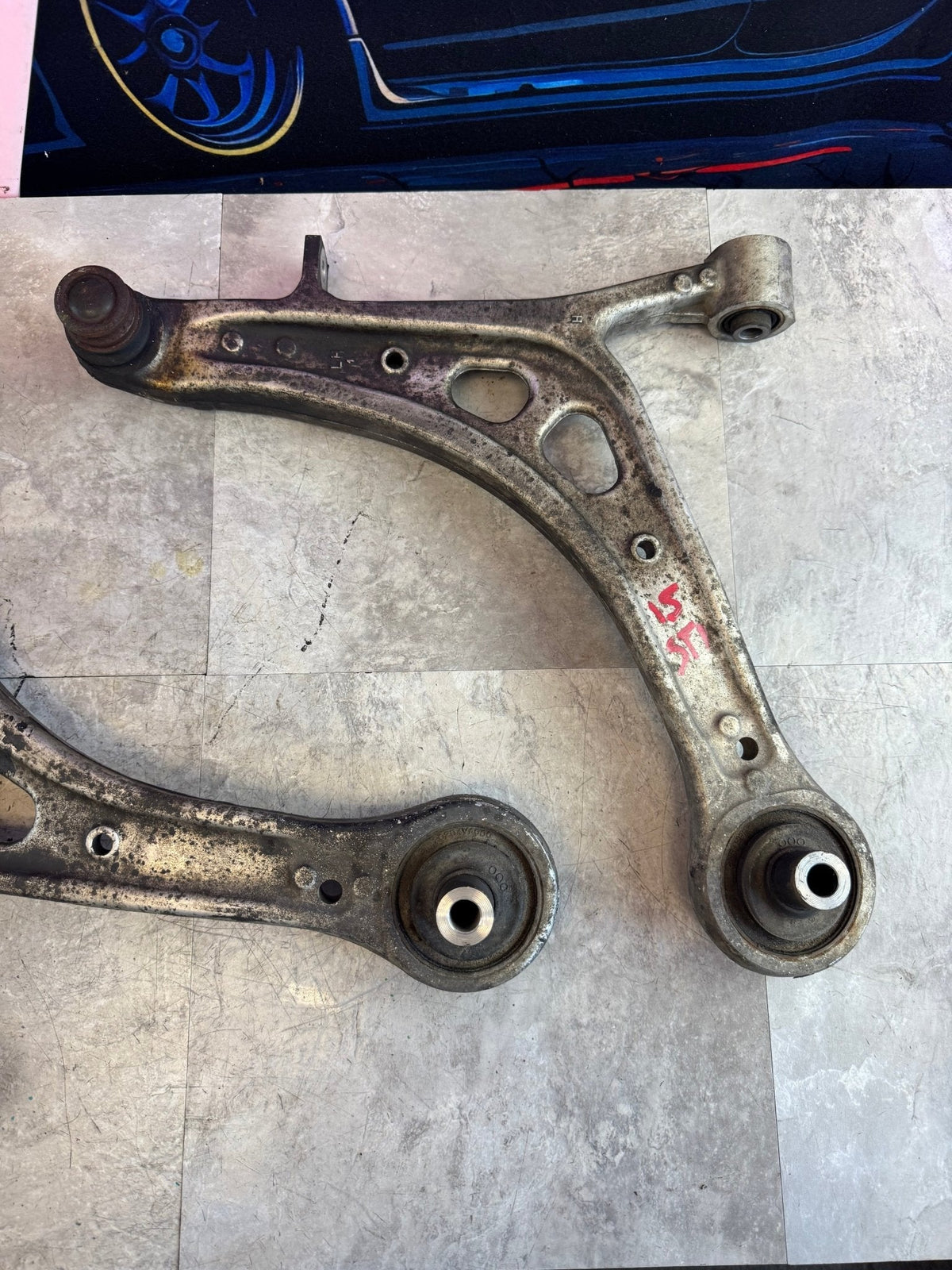 2015-2021 Subaru WRX STi OEM & Front Lower Aluminum Control Arms LCA Set