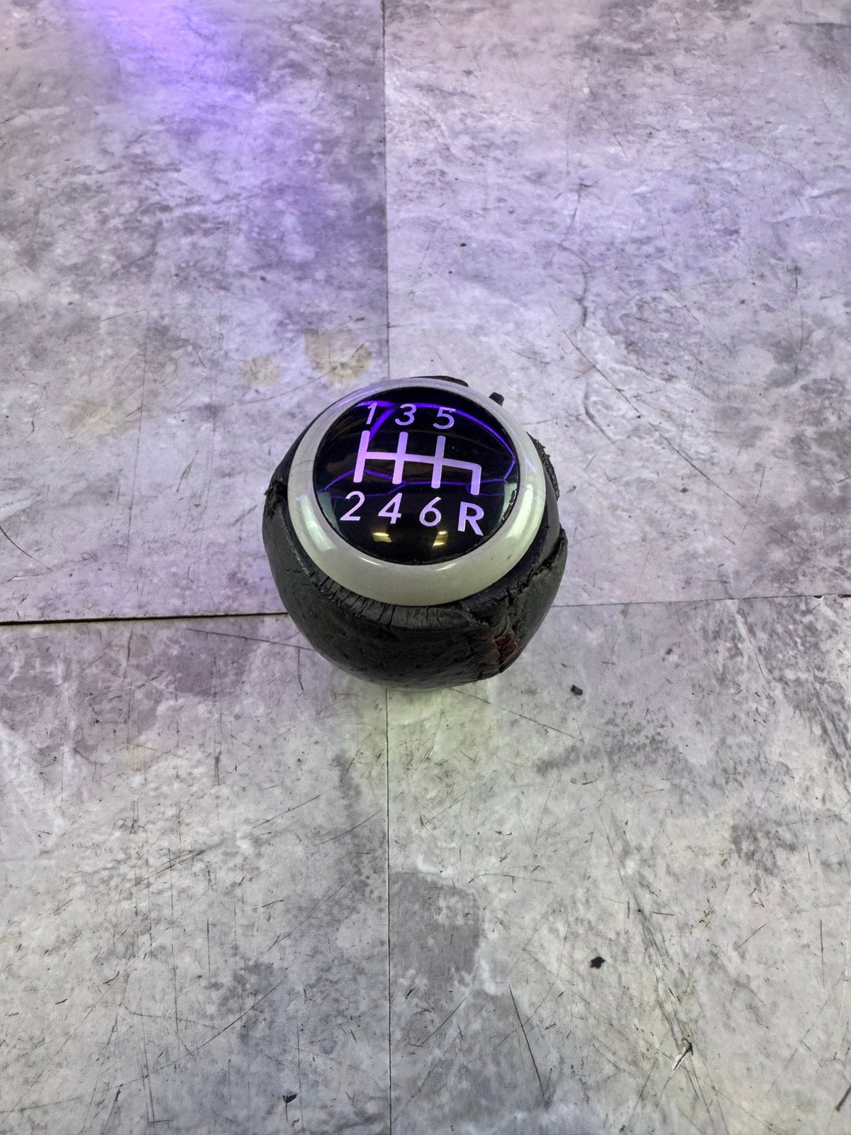 2004-2021 Subaru WRX STi OEM Shift Knob 6MT Manual Transmission Rough Shape