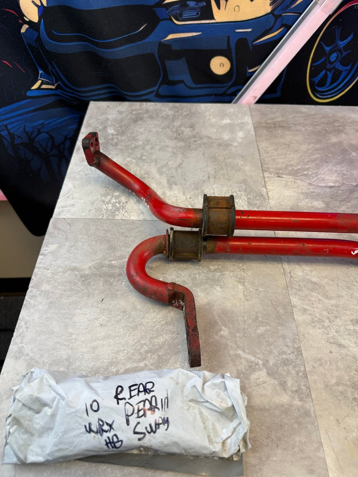 PERRIN front & rear sway bars 22 mm 3 & 2 way adjustable suspension Subaru WRX